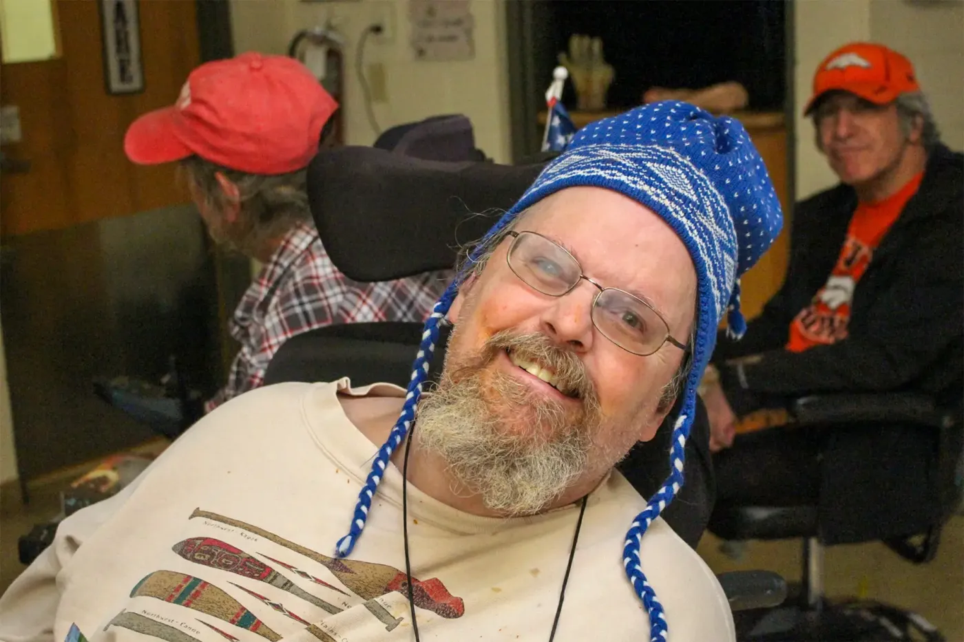 Male campus resident